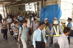 Bomb explodes at Yurikamome Line station